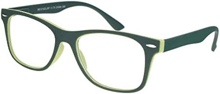 Мат Гумирани Хипстерские Очила в Рогова Рамка с Пружинным тръба на шарнирна Връзка