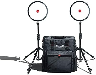 Rotolight AEOS 2 Ultimate Kit – Преносим комплект от 2 цветни светодиоди RGBWW за фотография и видеозаснемане с вградена