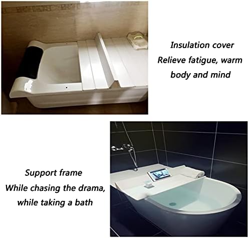 Капачка за баня PENGFEI, Прахоустойчив Термоизоляционный Сгъваем тава, PVC Материал за телефони, Дъска за съхранение на тоалетни принадлежности,