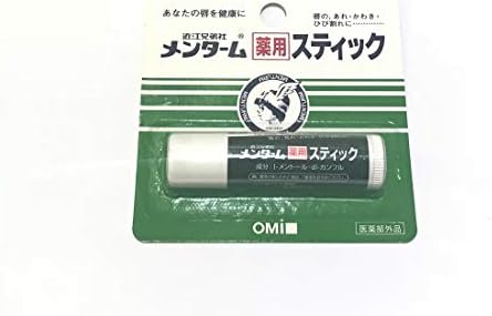 OMI Brotherhood 5G MENTURM Японска Лечебна червило за устни с МЕНТОЛ x 1