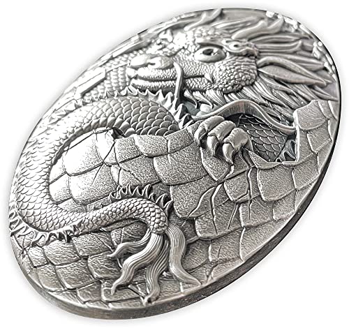 2024 DE Модерна Възпоменателна Сребърна монета PowerCoin Dragon Egg 3d форма 5 Грама 250 Франка Джибути 2024 Под Стари времена