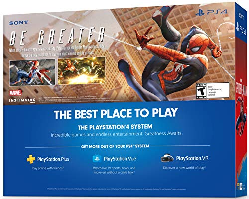Конзолата PlayStation 4 Slim обем 1 TB - Комплект Marvel's Spider-Man Bundle [спрян от производство]