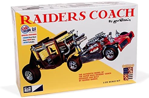 Комплект мащабни модели на MPC George Barris Raiders Coach 1:25