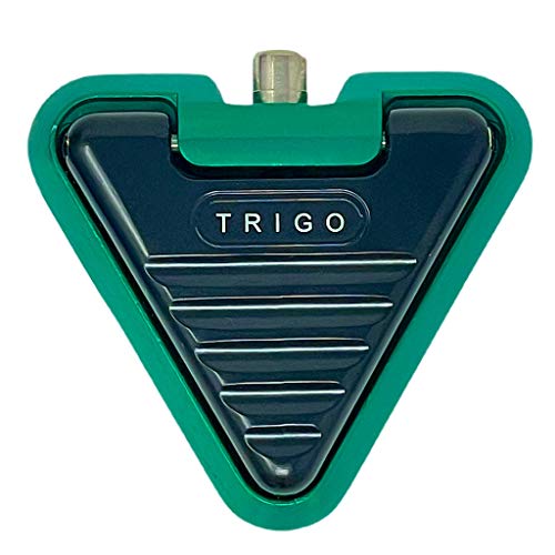 Foot switch педал TRIGO Tattoo Противоскользящий Триъгълен Ключ хранене Татуировки Управление на Пристанище RCA (Зелен)