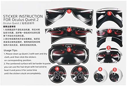 Защитни стикери за слушалки VR Controller, Комплект калъфи от PVC, Стикер за слушалки VR и контролер, Стикер-кожа за очила за
