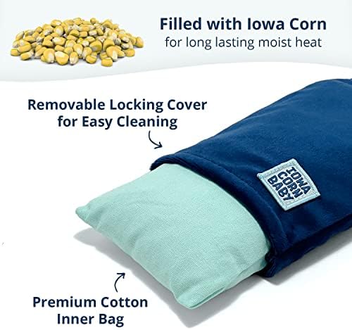 Мини-Топло Iowa Corn Бебе за готвене в микровълнова фурна и студен Компрес за многократна употреба - Утяжеленная топло за студено на ръцете,