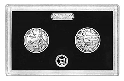 Набор от монети Silver Proof National Park Quarter 2 2021 година Без кутия или COA Proof