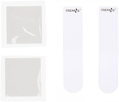 Cosmos Опаковка от 2 Бели Облицовки за Седалки на Тоалетни, Асансьор, Дръжка за Повдигане