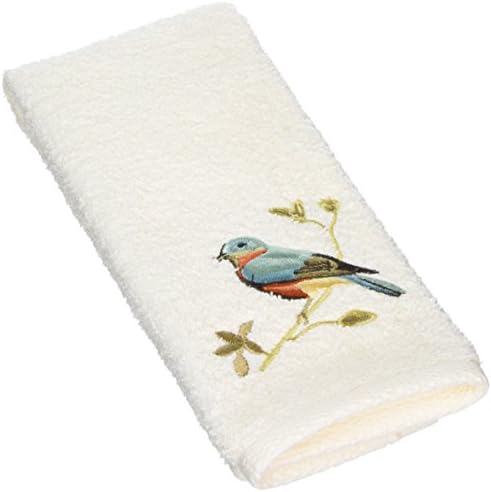 Спално бельо Avanti - Кърпа за ръце, Меко и Впитывающее Памучни кърпи (Колекция Premier Songbirds, Слонова кост)