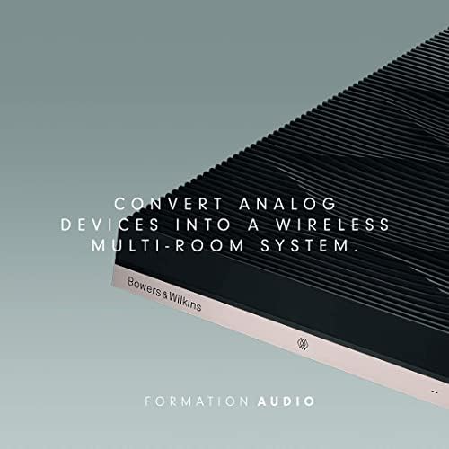 Бауърс & Wilkins Formation Audio - Безжичен аудиопоток, възпроизвеждане на поточно аудио с висока резолюция в няколко стаи, аналогово-цифрово