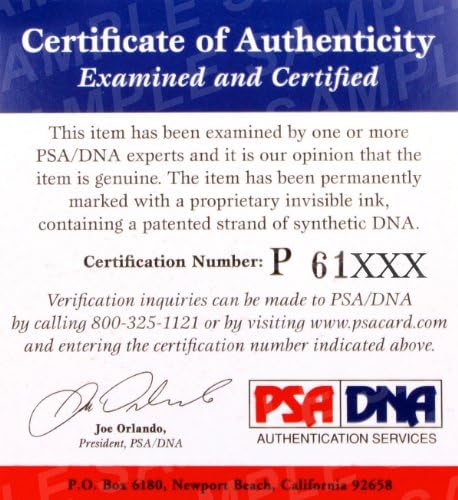 Уили Москони подписа на PSA по билярд за крикет № 6 / DNA COA с автограф The Hustler - Стоки с автограф