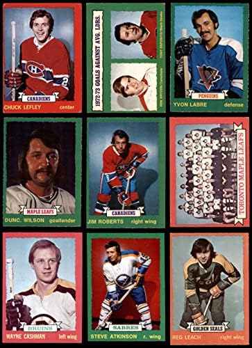 1973-74 За Хокей-Пи-Чи и Почти пълен комплект (Hockey Set) VG/EX+