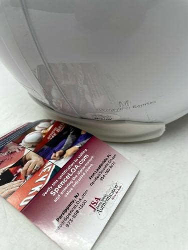 ДЖОУИ БОСА Лос Анджелис Чарджерс ПОДПИСА Голям шлем представител Speed VSR4 JSA COA - Каски NFL с автограф