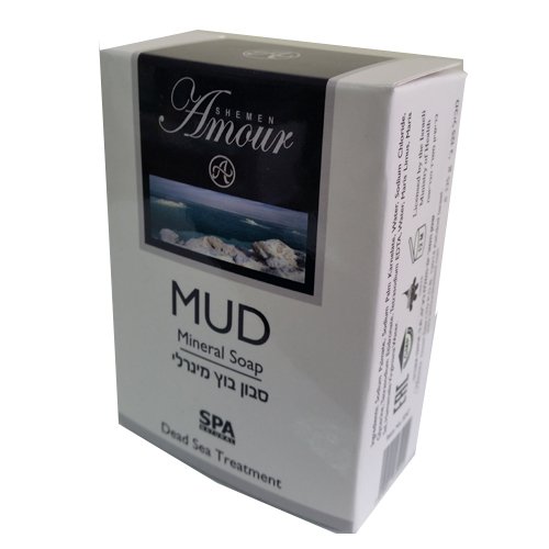 Amour - Сапун с минерална кал (125 г), Минерали от Мъртво море и красота (3 опаковки)