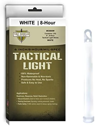 Тактически 8-часов светлинен стик Tac Shield (10 броя в опаковка)