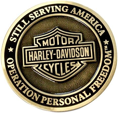 Монета на повикване на проекта Harley-Davidson Bar & Shield Раненият воин 8003425