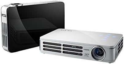 Джобен DLP-проектор Vivitek Qumi Q2-LITE B 300 Лумена WXGA HDMI с поддръжка на 3D HD 720p (черен)