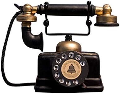 Преносим Настолен Topper Ретро Ретро Антикварен Телефон Старомоден Телефон Класически Европейски Ретро Стационарен Телефон Украса За Дома Декор На Работния Плот