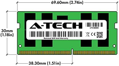 A-Tech 32 GB оперативна памет, за да Synology RackStation RS1221 + NAS | DDR4 2666 Mhz PC4-21300 ECC sodimm памет 2Rx8 1,2 за Обновяване