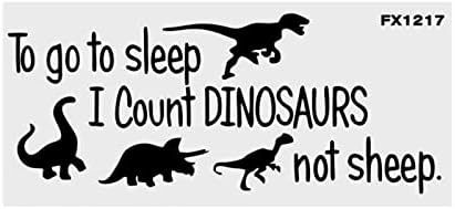 Легнете да спите, Динозаврите не са Овце, Стикери за Стена, Стикери за Детска Стая, Етикети за Мъже
