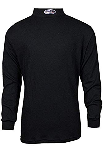 Облекло за национална сигурност BSTBKLSXL Риза с висока воротом Black Ice FR, X-Large, Черна