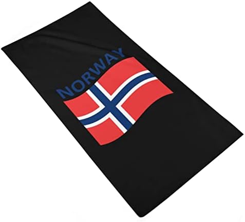 Флаг на Норвегия Кърпи За ръце От Микрофибър Супер Впитывающее Бързосъхнеща Кърпа Гъба