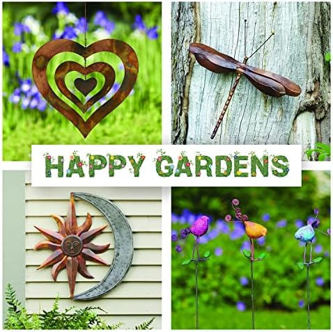 Градински брой Happy Gardens Кала Лили със Звънци | Бронзови Улични Флорални Декорации от Лилия