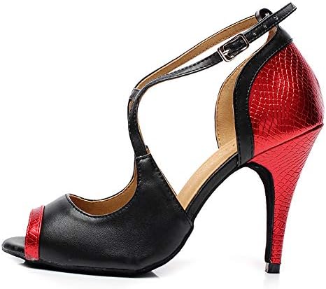 Дамски Професионални Обувки за латино Танци YKXLM, Обувки За танци балната зала на Сватба парти, Модел QJW6131