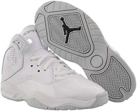 Размер обувки за момчета Йордания B Loyal Ps Цвят: Бял / Сребрист металик