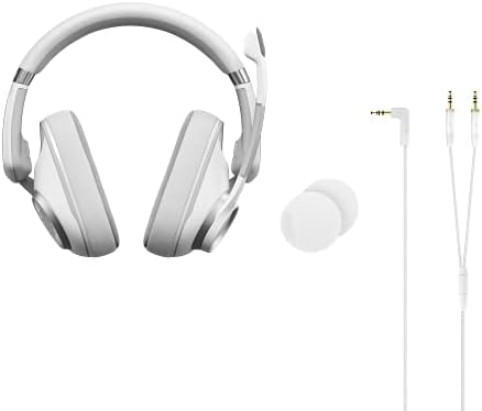Затворена акустична детска слушалки EPOS Audio H6PRO (Ghost White)