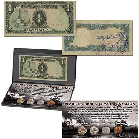 Събиране на монети и валута на Пърл Харбър и Японското нашествие