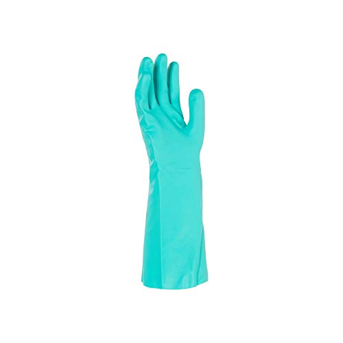 Ръкавици химически устойчиви от нитрил KLEENGUARD G80 (94449), зелени, 2XL (11), дължина-13 см, 15 Мил., 60 двойки / калъф, 5