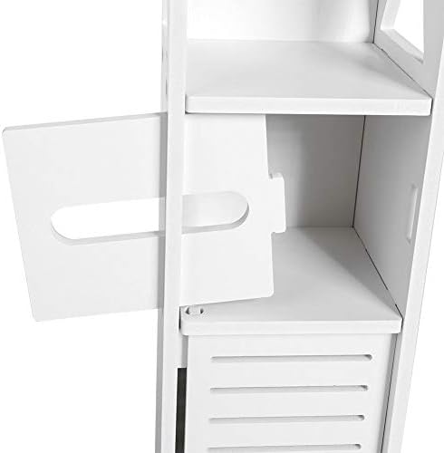 Шкаф за баня Zerone, влагоустойчив, отговарят на високи Шкаф За съхранение на Санитарен възел за Офис, за дома