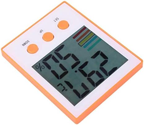 XJJZS Дигитален Термометър-Влагомер за помещения с Датчик за Влажност, Точен Измерител на Температура и Влажност на въздуха за Дома,