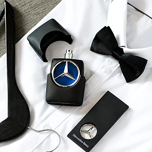 Mercedes-Benz Man - Елегантен аромат с чувствена, цветни, дървесни нотки - Завораживайте чувства Оригинален луксозен спрей за