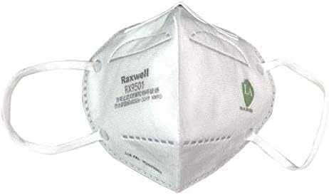 Еднократна маска за лице Raxwell KN95 RX9501 с ефективността на филтриране на 99% (50 опаковки)
