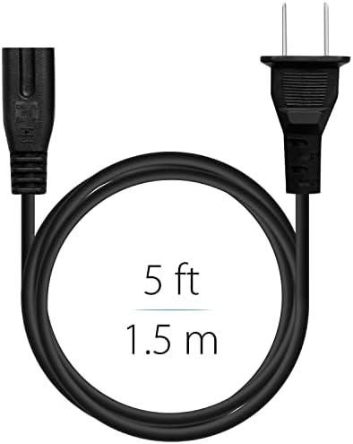 Fosmon 2 стандартен конектор за захранващия кабел (фигура 8 захранващ Кабел/PA-14-5FT) Двухконтактный неполяризованный