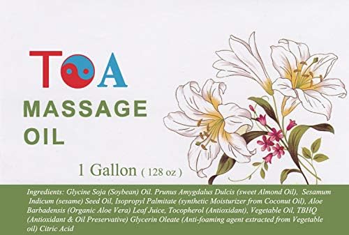 ТОА Доставя Минерално масло за спа-масаж на тялото за терапевти в Галлоновой бутилка без мирис (4 литра)