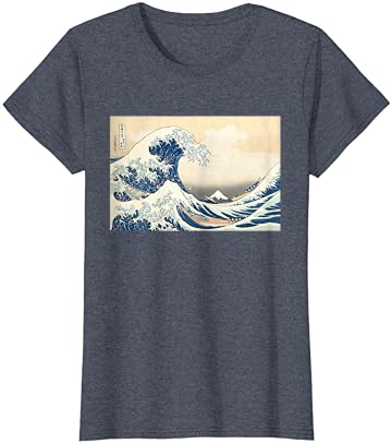 Тениска Great Wave off Kanagawa Katsushika Hokusai Арт Сърф на Океана