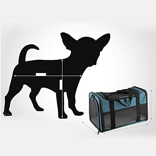 Раница-переноска COMEONE Deluxe за малки кучета и котки, Кученца, Вентилирани дизайн, Двустранен вход, сигурност и възглавница