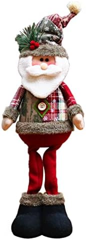 1БР Коледни Джуджета Коледна Украса Коледен Гном Кукла Десктоп Коледна Украса Окачени Стъклени Топки Линия