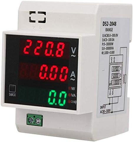 Дигитален брояч на енергия YWBL-WH, Мултифункционален led измерване на активна мощност за измерване на променливо напрежение и ток (AC80-300V)
