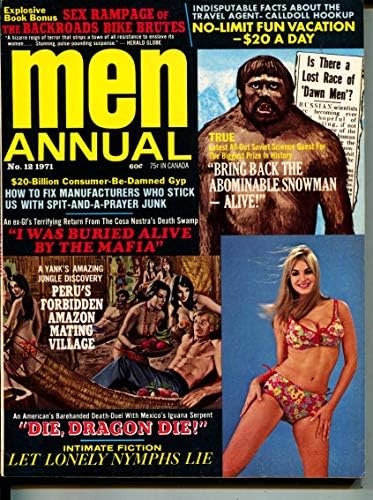Мъжки годишен-1971-Коте-Мафия-Страшен Снежен човек-Приключение
