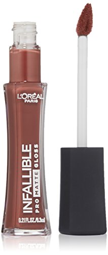 Матиран гланц за устни L ' Oréal Paris Infallible за Устни Pro, Плът на сянка, 0,21 течна унция.