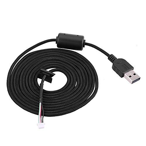 USB-Кабелът За мишката, удължителен кабел USB-мишка с Дължина 2 метра, Подмяна на Кабели, Аксесоар за Ремонт Геймърска мишка Logitech G9/G9X,