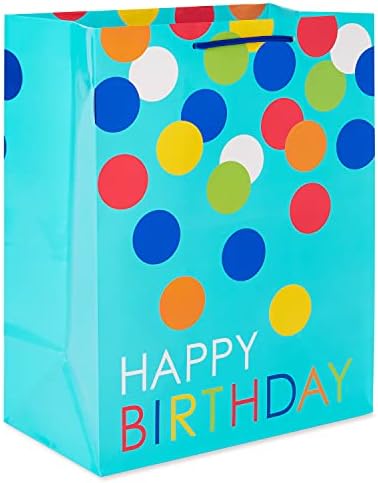 Гама подарък пакети American Greetings за рожден ден за деца (6 пакета, 3 средни 10 и 3 големи 13)