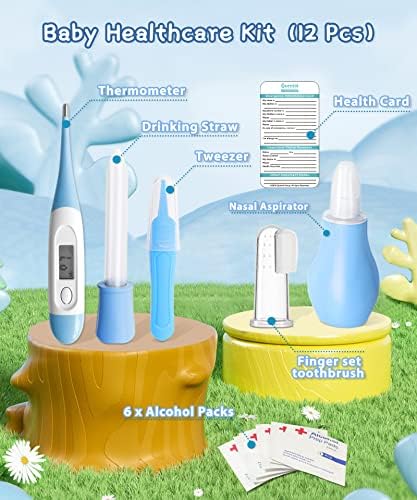 Комплект за грижа за детето 30 в 1, Преносим Детски Електрическа Машинка за нокти, Комплект за детска медицина, Определени за грижи