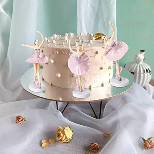 Голям Орнамент, 3 бр., Topper за торта за балет момичета, инструменти за украса на торта, хубаво Момиче, Декор и Десертно маса, Украса за