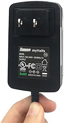 Захранващ Адаптер MyVolts 9V е Съвместим с/ Уплътнител за Молокоотсоса Nuby Digital Electric W67767 - Штепсельная вилица САЩ