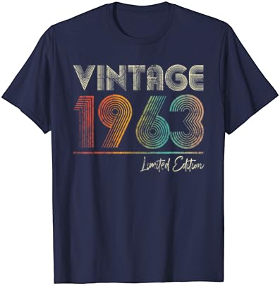 60 Години Реколта 1963 Подаръци За 60-ия Рожден Ден на Жените Мъжка Тениска
